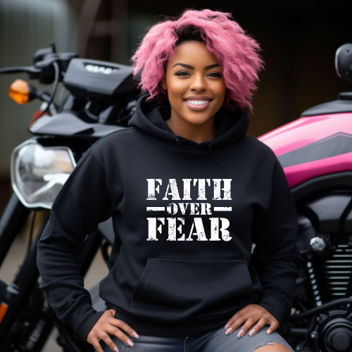 Faith over best sale fear sweatshirt